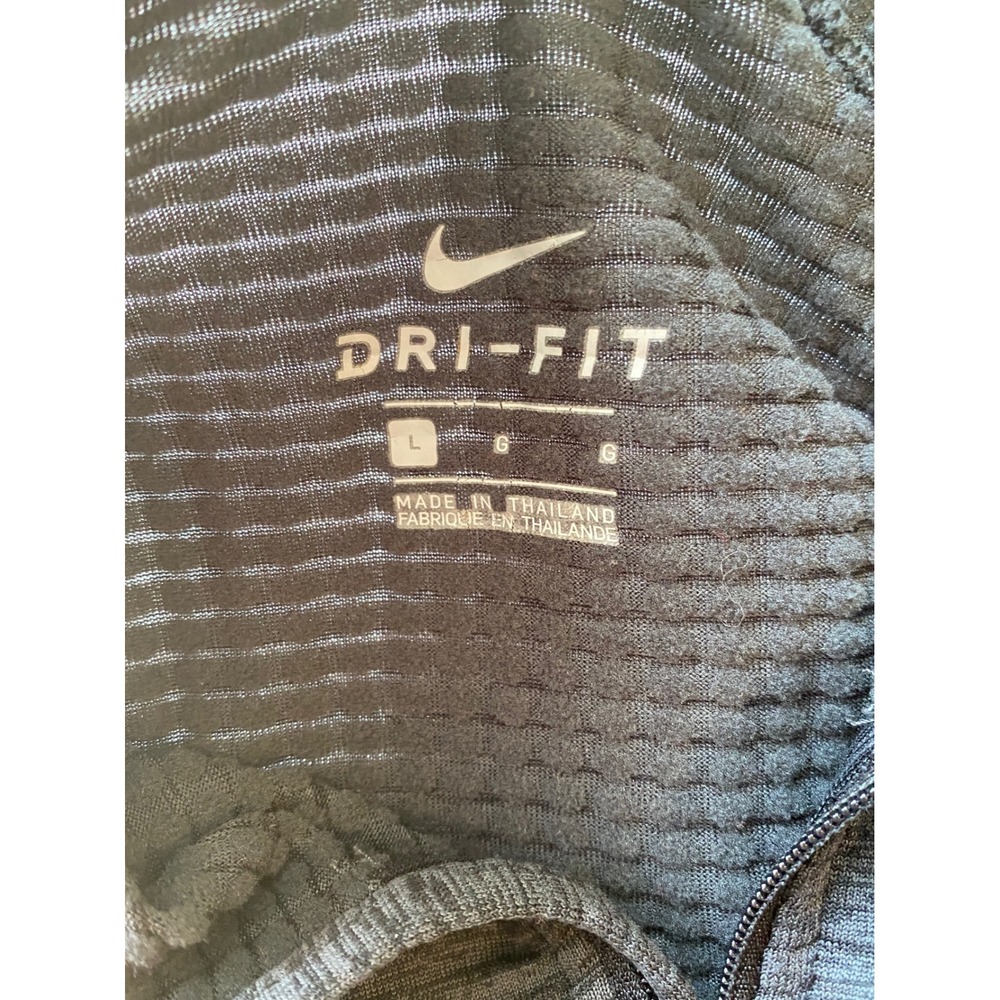 Nike Dri-FIT Element Half-Zip Running Top Grey Heather 683906-011 Mens Large - Picture 3 of 7